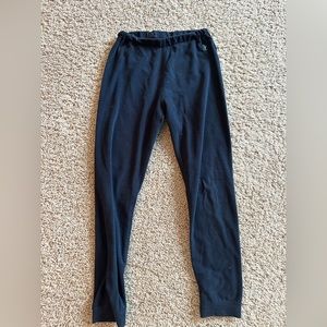 Polarn O. Pyret navy fleece pants/baselayer.